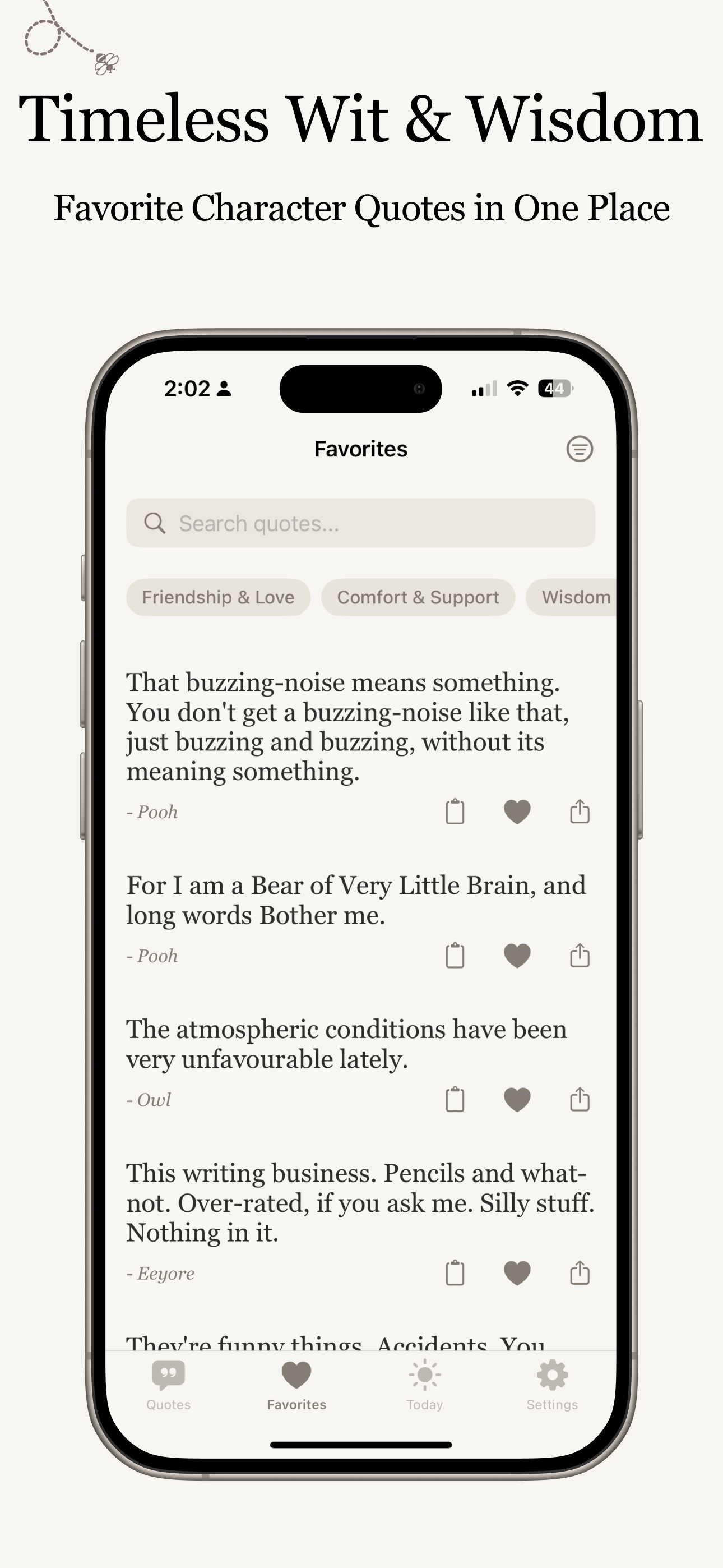Pooh Quotes & Calm screenshot 2